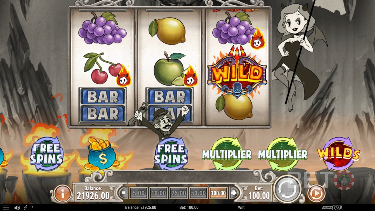 Charlie Chance in Hell to Pay Review by BETO Pokies