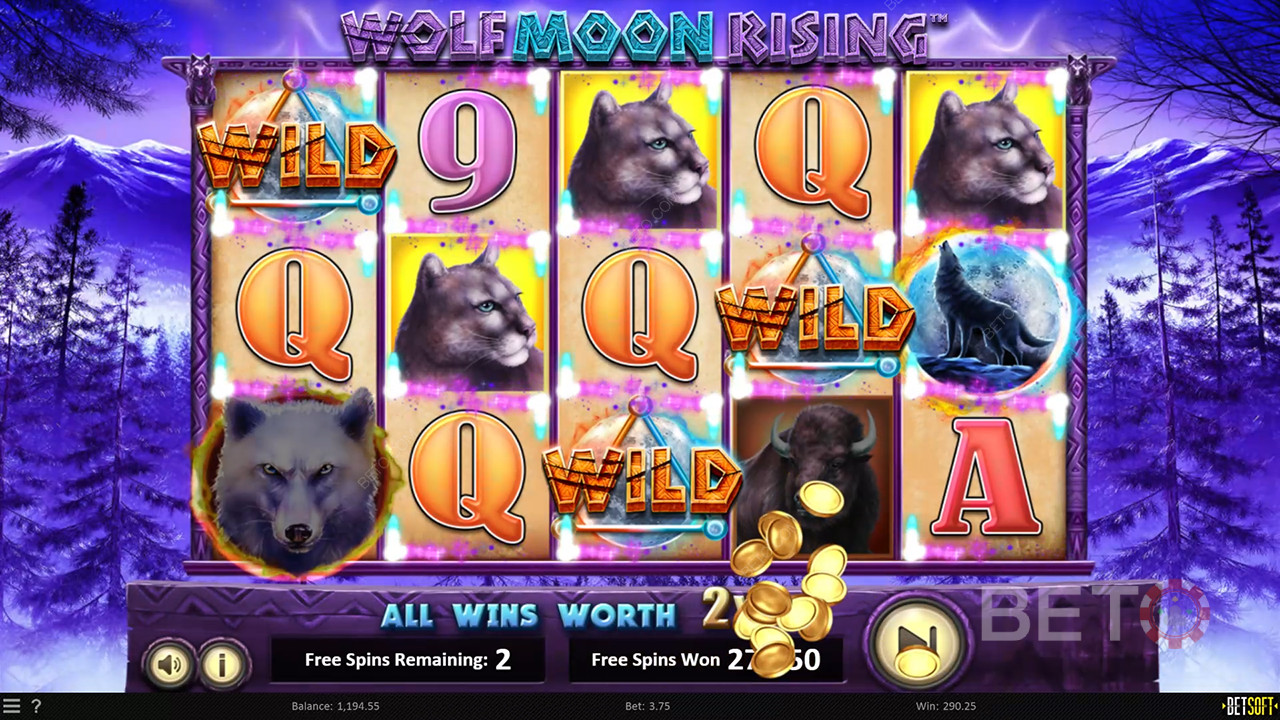 Wolf Moon Rising Review by BETO Pokies