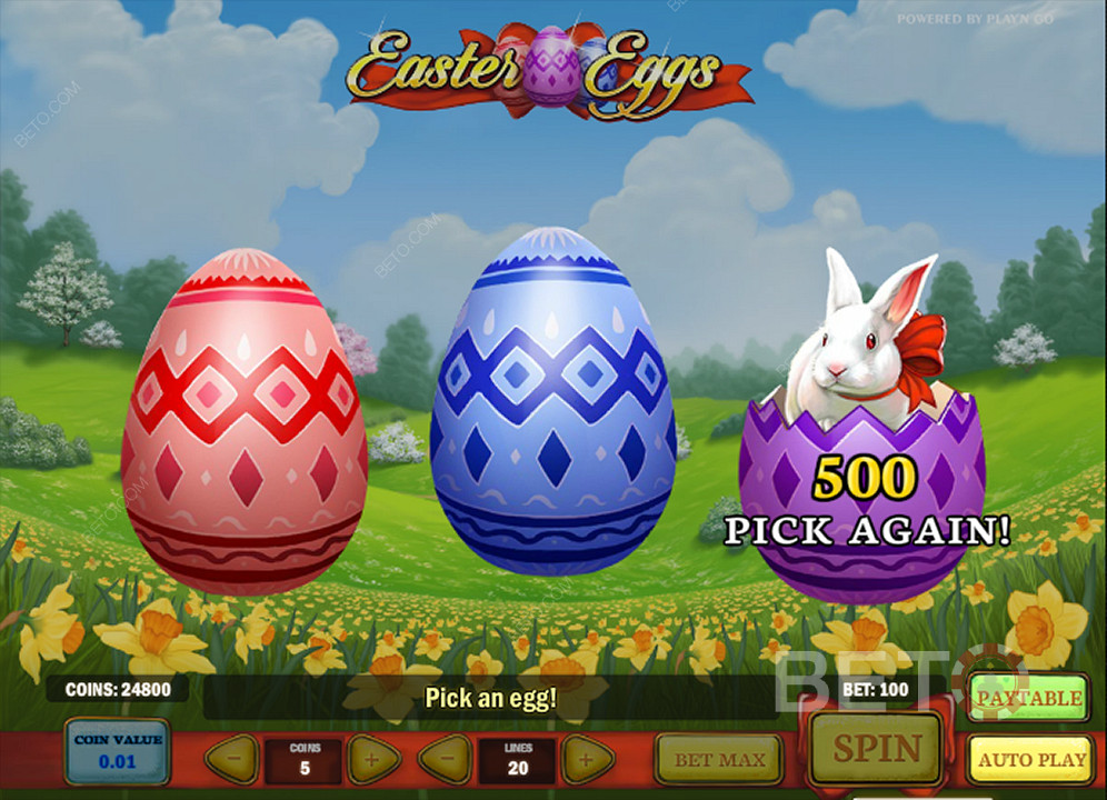 Easter eggs deliver cracking bonuses to the game