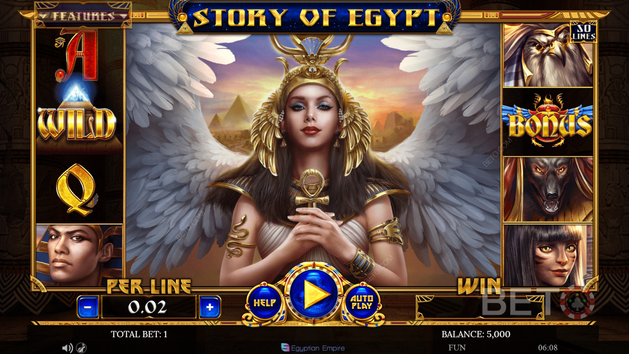 Tale of Egypt Review by BETO Pokies