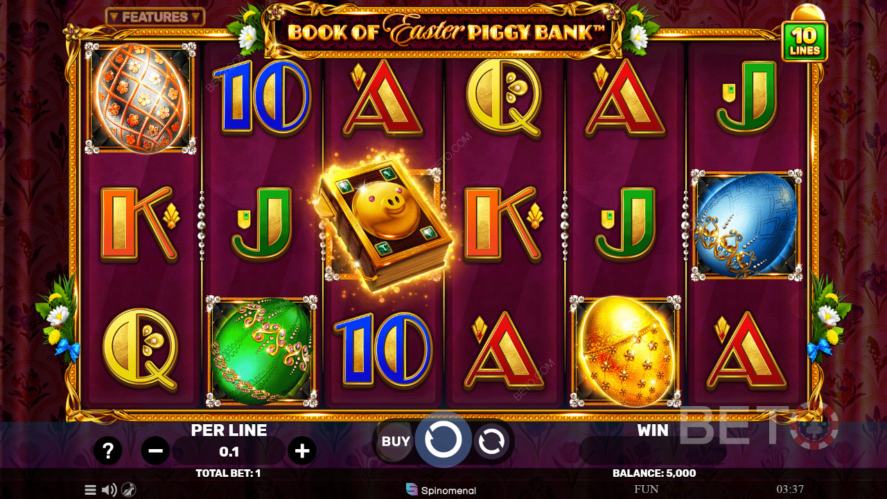 Book of Easter Piggy Bank Free Play