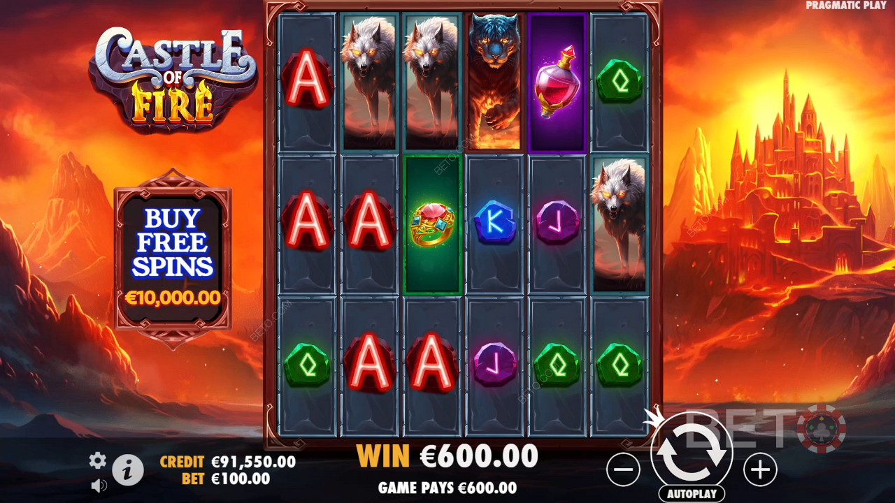 Castle of Fire Review by BETO Pokies