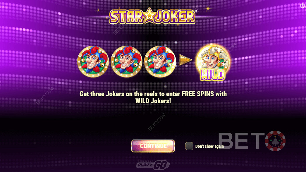 Free Spins on Star Joker