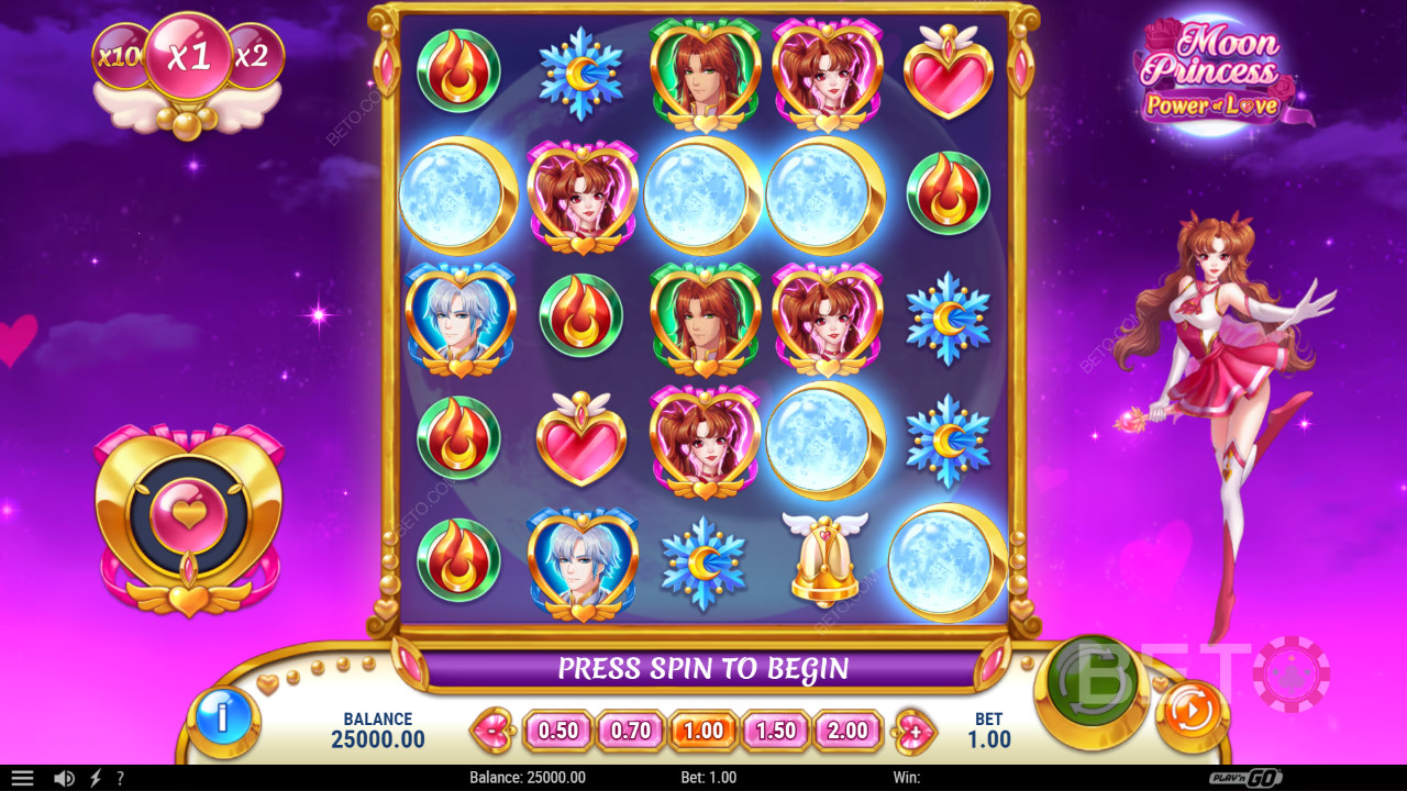 Moon Princess Power of Love Review by BETO Pokies