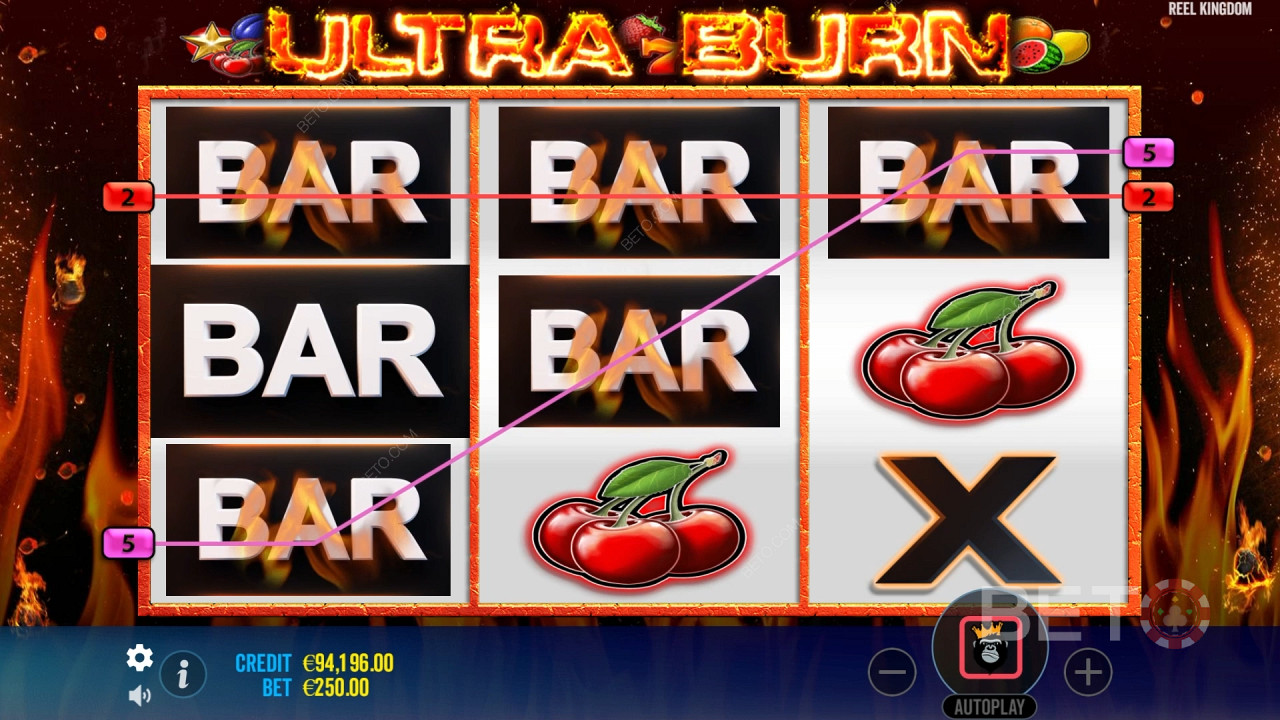 Ultra Burn Review by BETO Pokies
