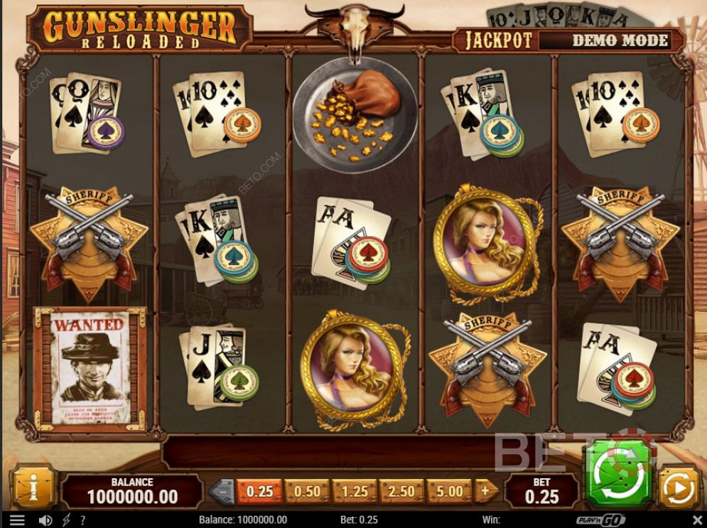 Gunslinger: Reloaded Online Pokie
