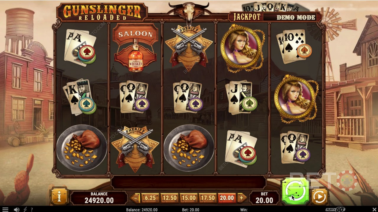 Gunslinger: Reloaded Pokie Game