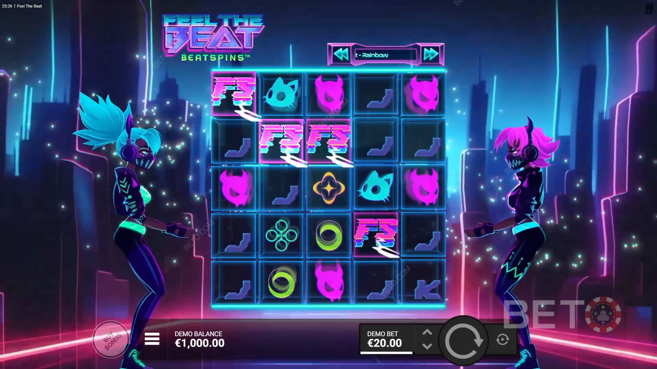 Feel the Beat Review by BETO Pokies