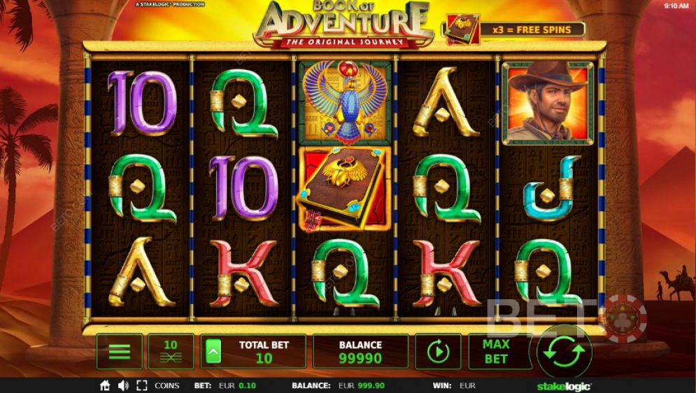 Snag three Book symbols for a Free Spins Bonus Round, mate