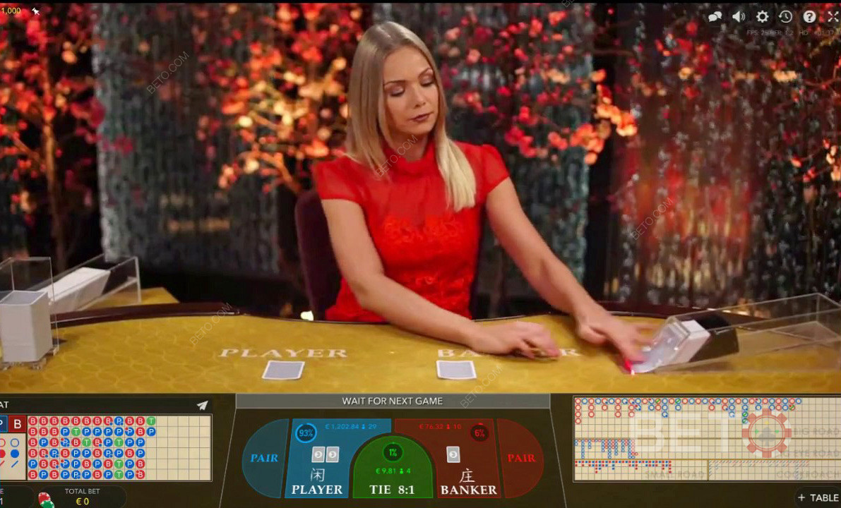 Live Baccarat by Evolution Gaming