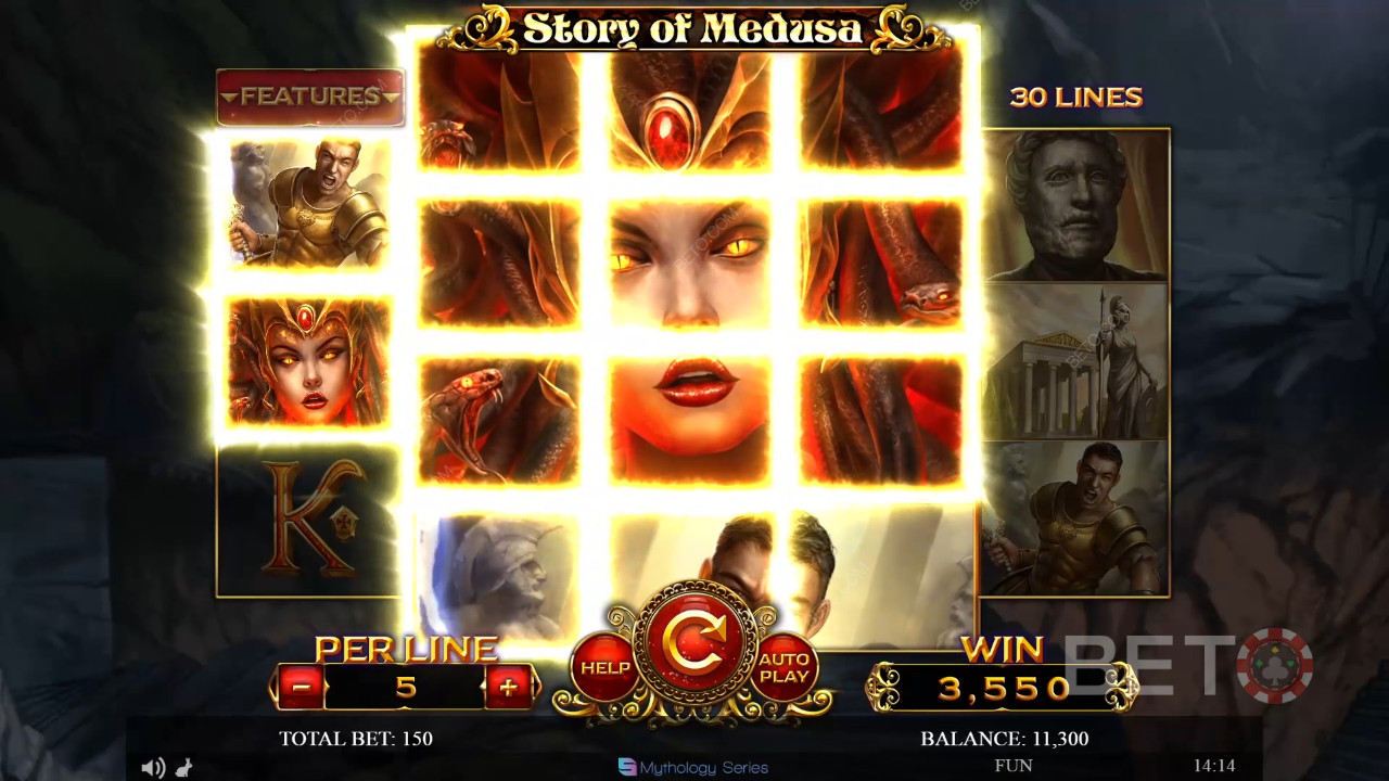 Tale of Medusa Review by BETO Pokies