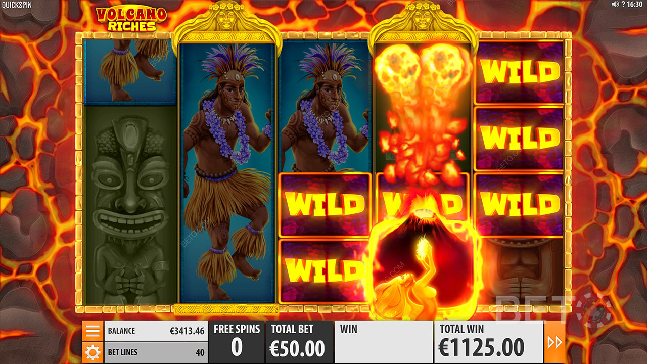 Volcano Riches Review by BETO Pokies