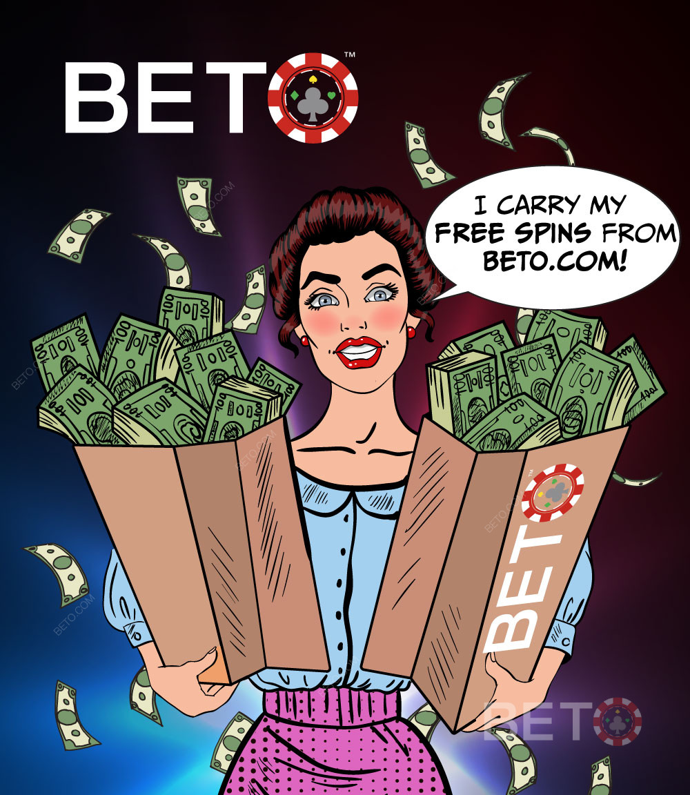 Score top Free Spins bonuses on BETO.com pokies