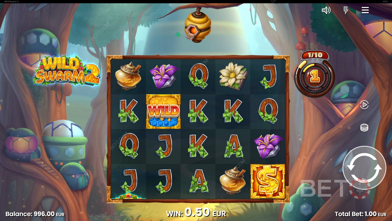 Score 10,000x Your Wager in the Wild Swarm 2 Pokie