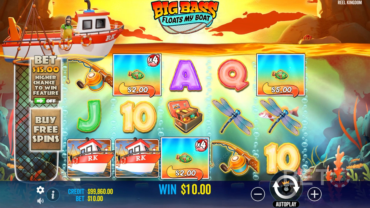Reel in 5,000x Your Wager on Big Bass Floats My Boat Pokie!
