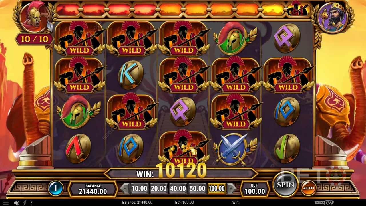 Unbeaten Xerxes Review by BETO Pokies