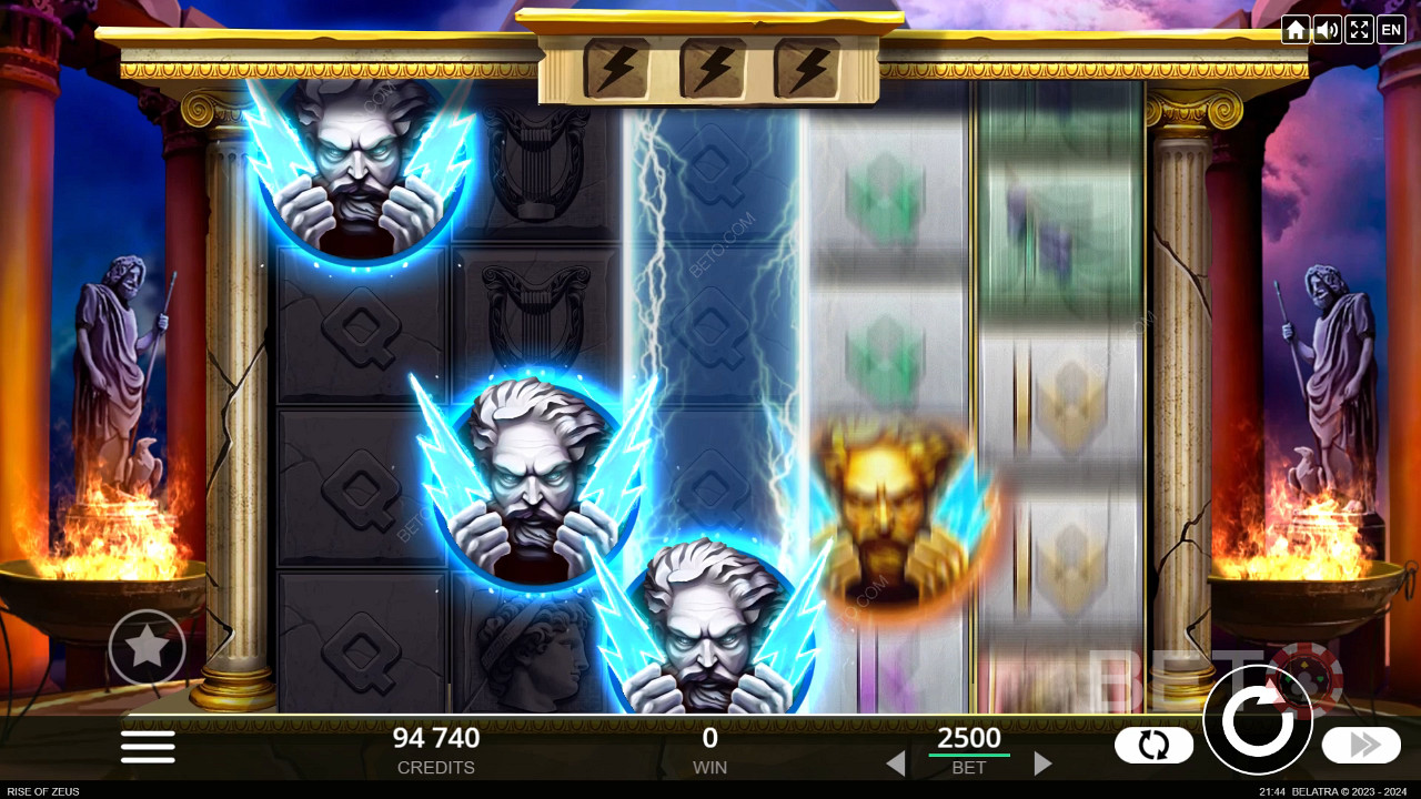 Rise of Zeus Free Play