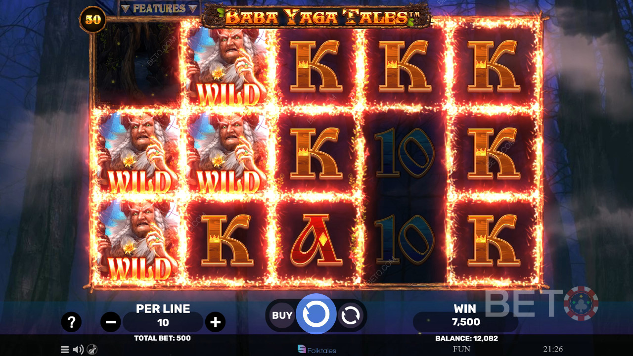 Baba Yaga Tales Pokie - Kiwi