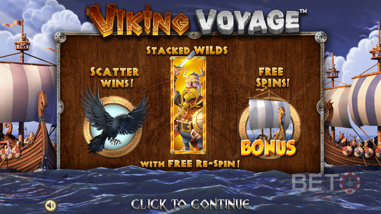 Sail into epic bonus rounds and free spins with Viking Voyage pokie