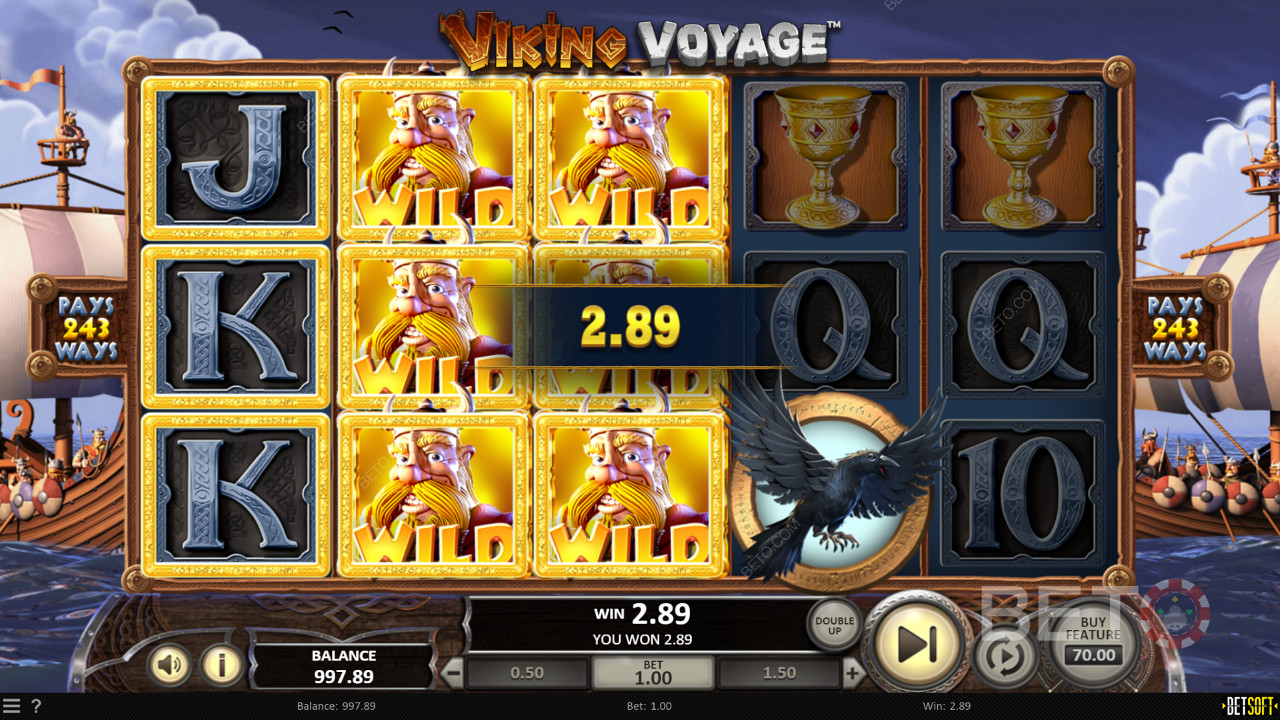 Score massive wins with Stacked Wilds and Scatter Payouts