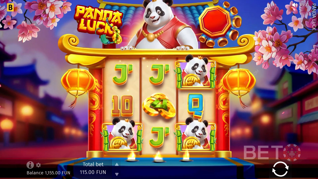 Panda Luck Review by BETO Pokies