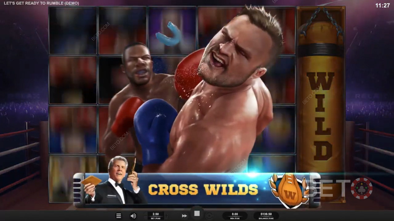 Sweet Cross Wilds boost in Rumble Spins