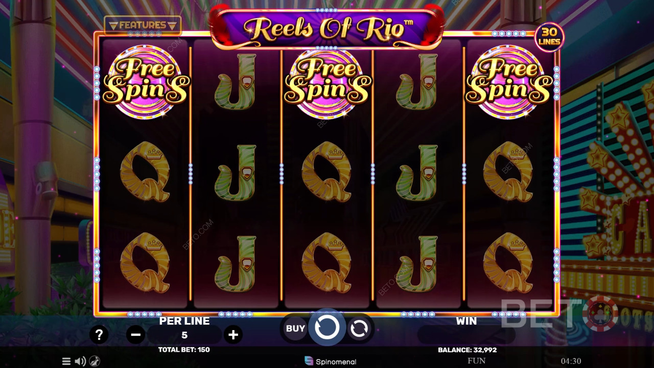 Reels Of Rio - Kiwi Party Time Review by BETO Pokies