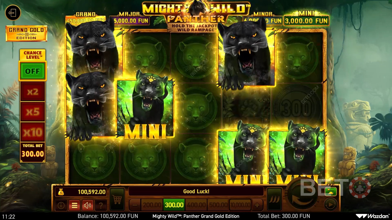 Mighty Wild: Panther Grand Gold Edition Review by BETO Pokie