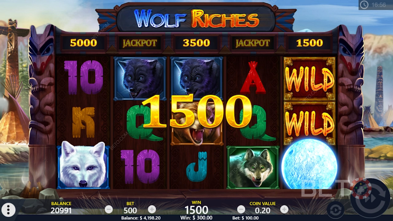 Thrilling Pokie Wolf Riches