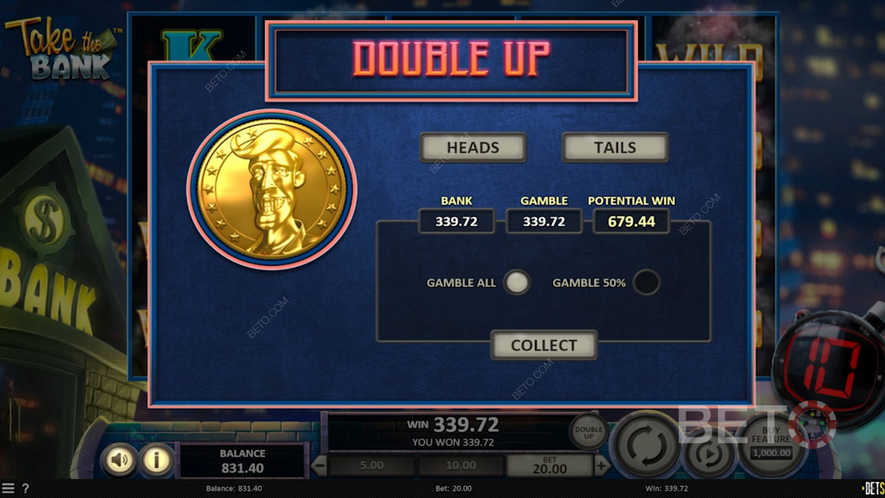 Cashing out big in Take The Bank
