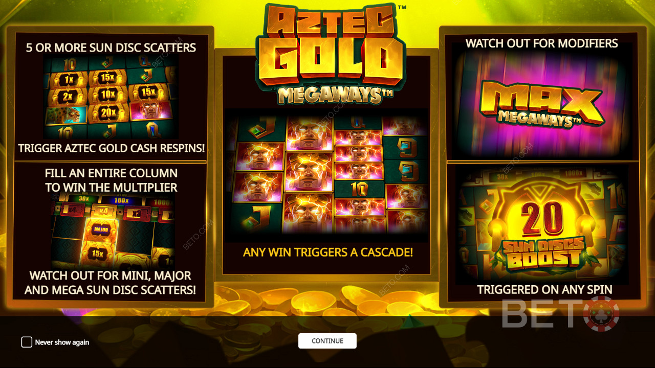 Discover top-notch bonus features in Aztec Gold Megaways pokie machine