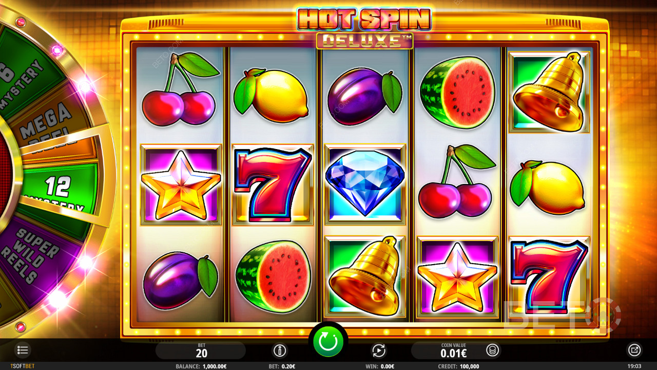 Hot Spin Deluxe: A fruity pokie with massive winning potential