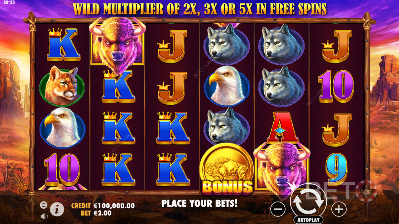 Rack up those wild symbols and keep an eye out for massive multipliers