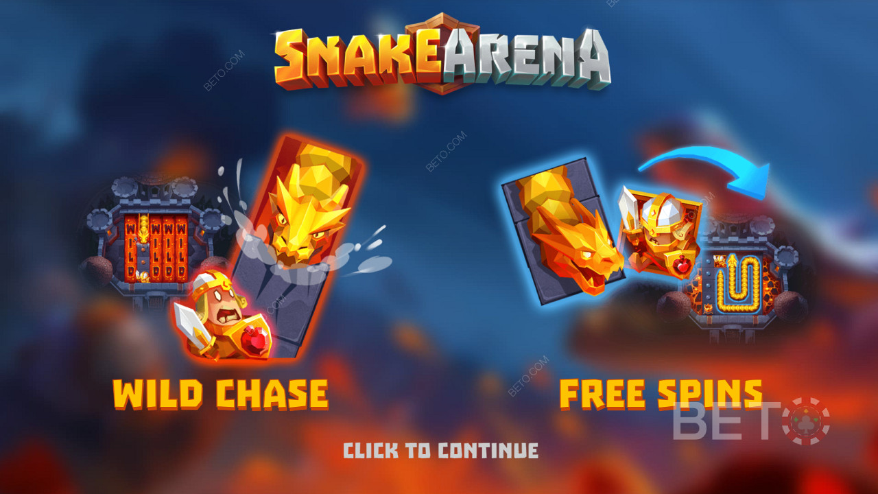 Use the Feature Buy option to hop straight into free spins mode