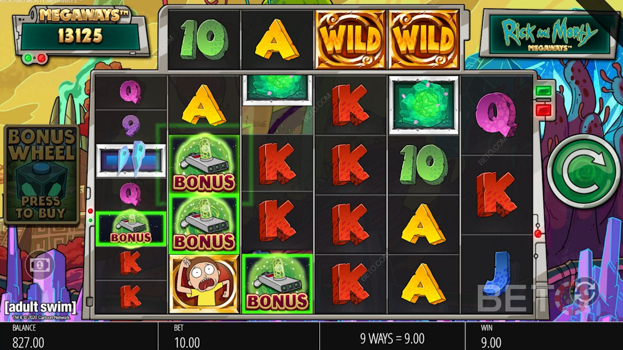 Score free spins by landing 4 or more Scatters on the reels