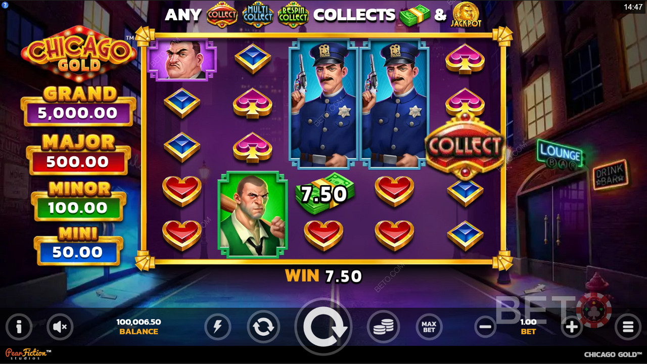 Experience vibrant and lucrative gameplay in this high-risk pokie
