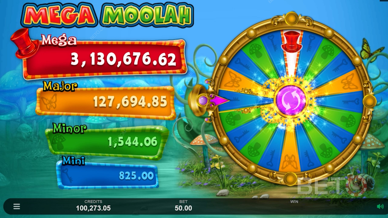 Absolutely Bonkers: Mega Moolah from Triple Edge Studios - a pokie inspired by Alice in Wonderland