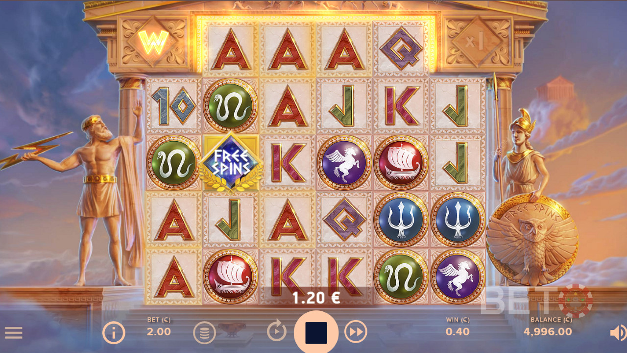 Kiwi punters, try Parthenon: Quest for Immortality pokie online