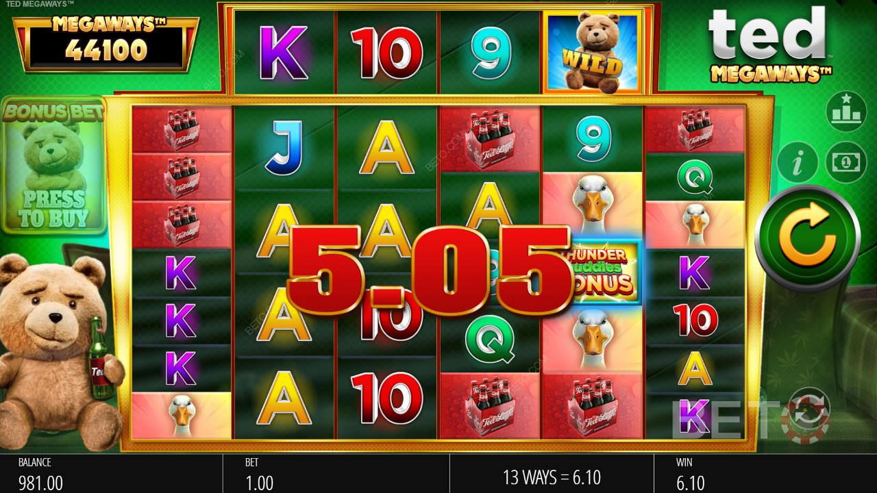 Score sweet as wins big and small with Megaways