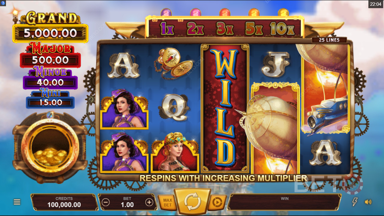 Score heaps with Stacked Wilds and win big