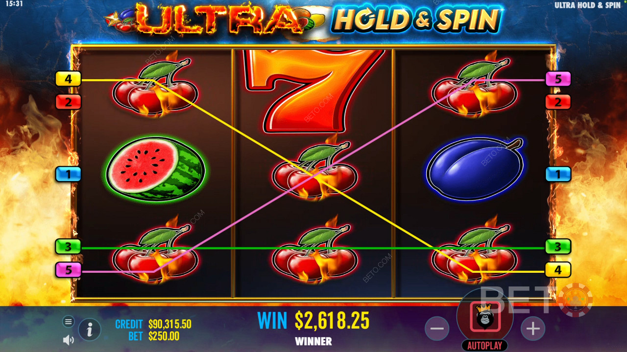 Kiwi-style setup of Ultra Hold and Spin