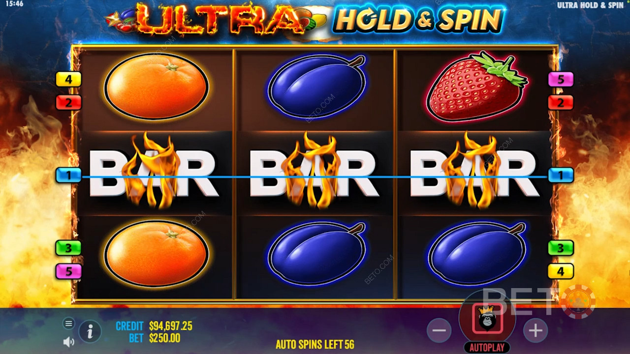 Massive icons in Ultra Hold and Spin