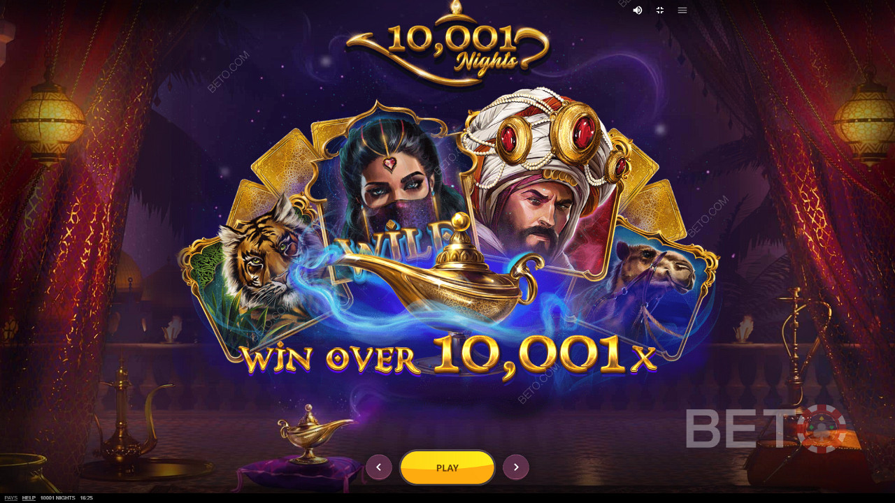 Chase a Top Prize of 10,347x your wager