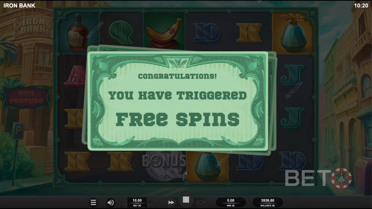 Score 3+ Scatters or nab free spins for major wins