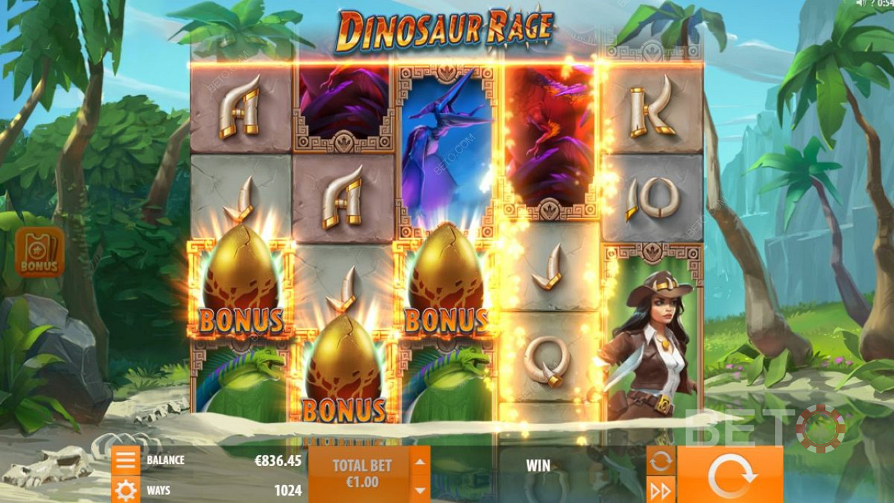 Sweet rewards in Dinosaur Rage