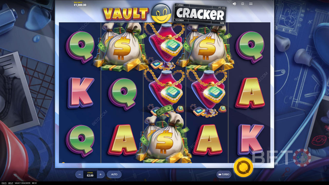 Dynamite Graphics in Vault Cracker
