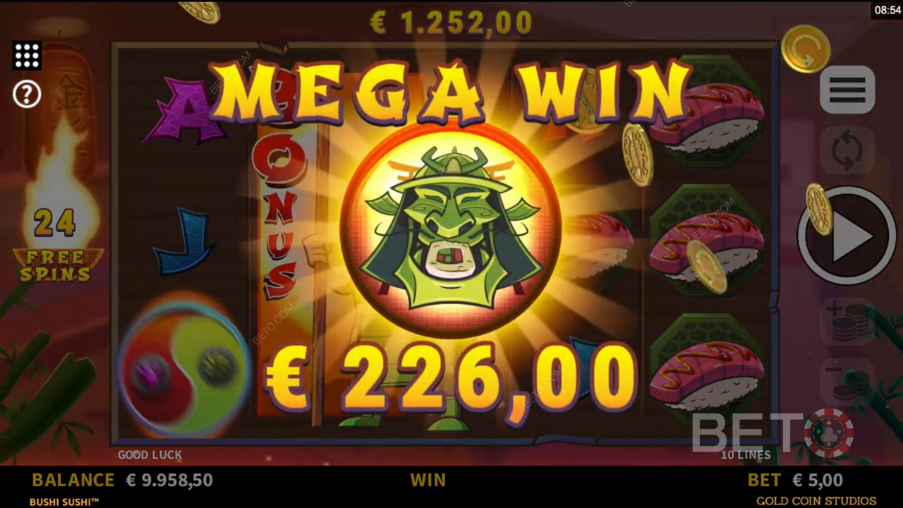 Scoring a Massive Win in Bushi Sushi pokie games