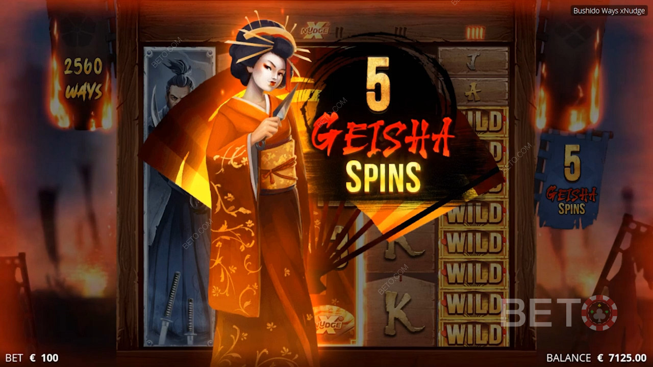 Kiwi players can score big with 12,288 ways to win and Geisha wilds