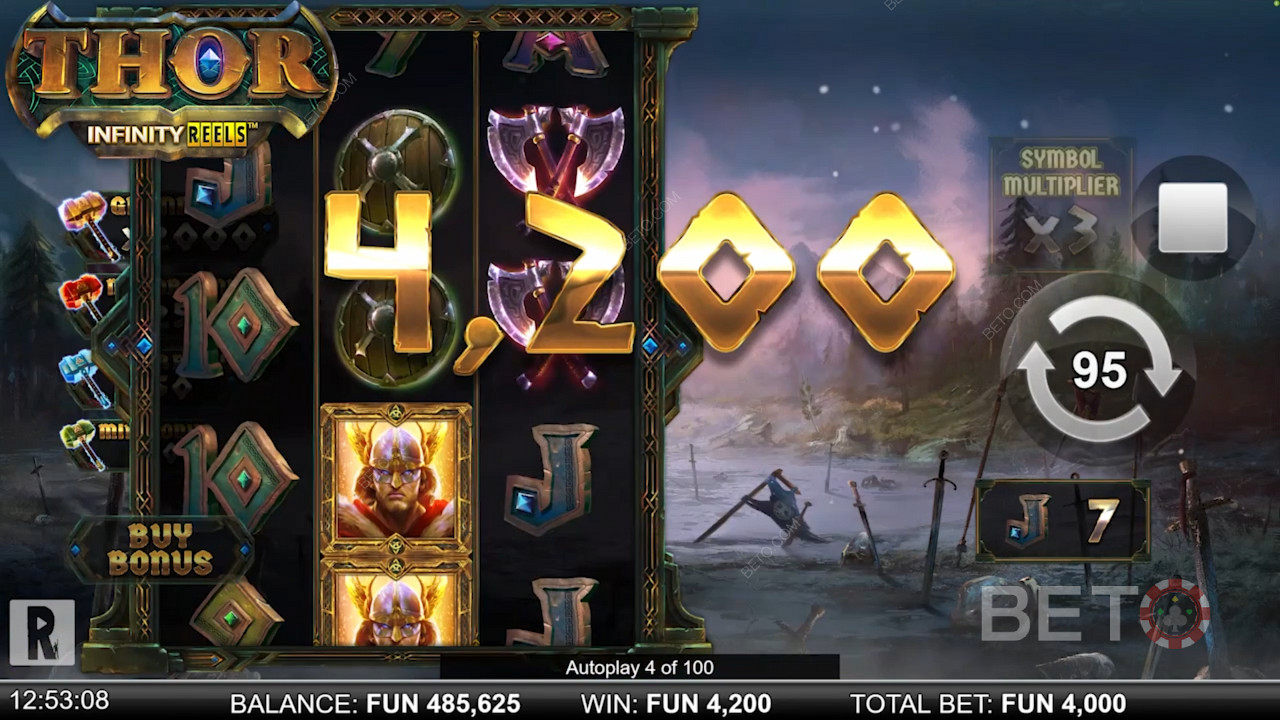 Spin endless reels and score massive payouts