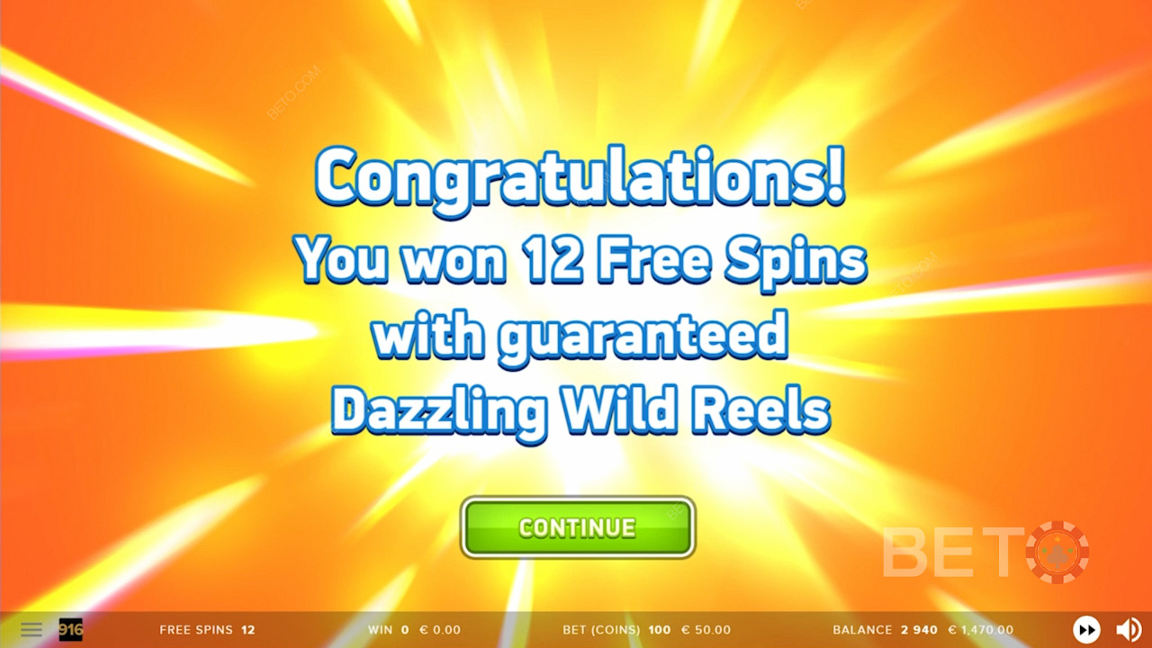 Scoring Free Spins in Dazzle Me Megaways